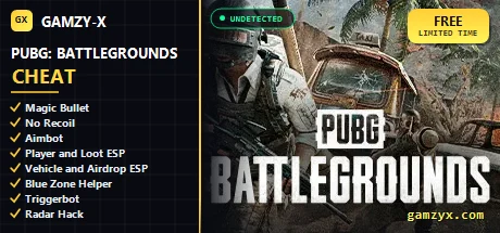 PUBG cheat &mdash; magic bullet and aimbot | GAMZY-X